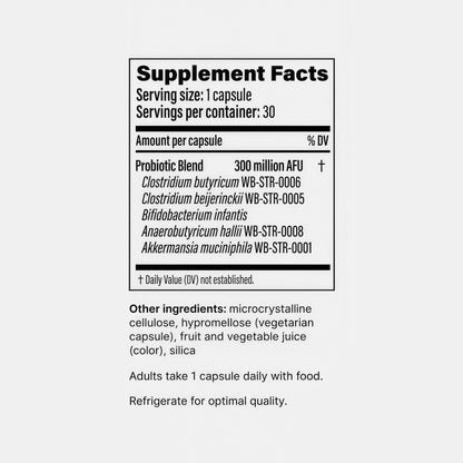 Pendulum Metabolic Daily - Multi-Strain Probiotic with Akkermansia muciniphila to Support Metabolism and Sustain Energy Levels - for Women and Men - 30 Capsules (1 Pack) Visit the Pendulum Store